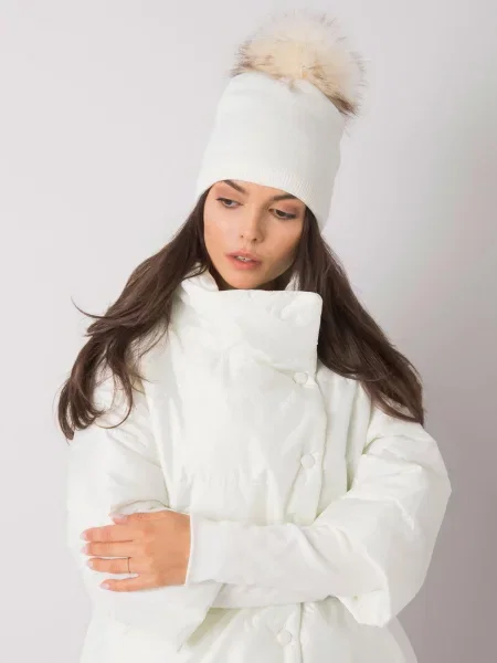 Șapcă Fashionhunters alb
