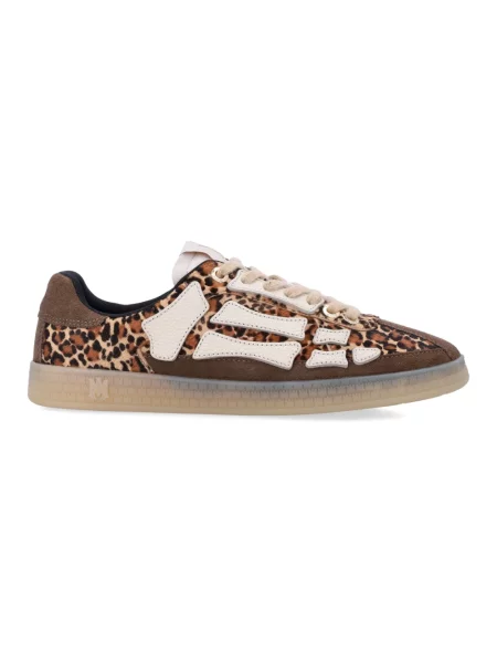 Sneakersy Amiri skórzane brązowe