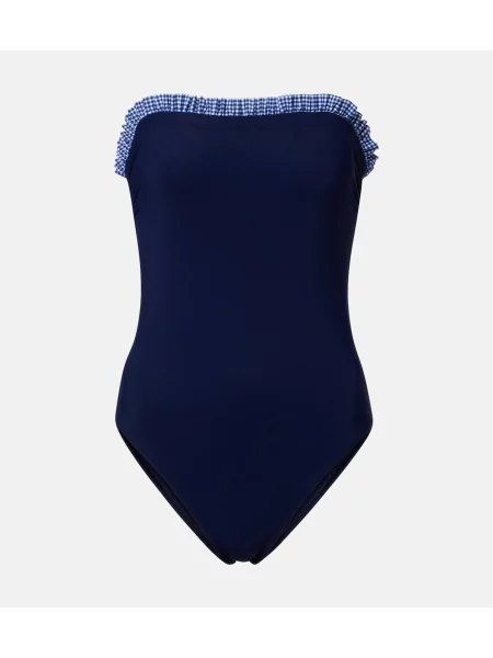 Sutien bandeau Karla Colletto albastru