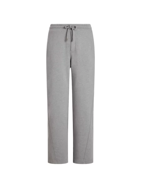 Pantaloni de jogging Dolce & Gabbana din fleece alergare gri