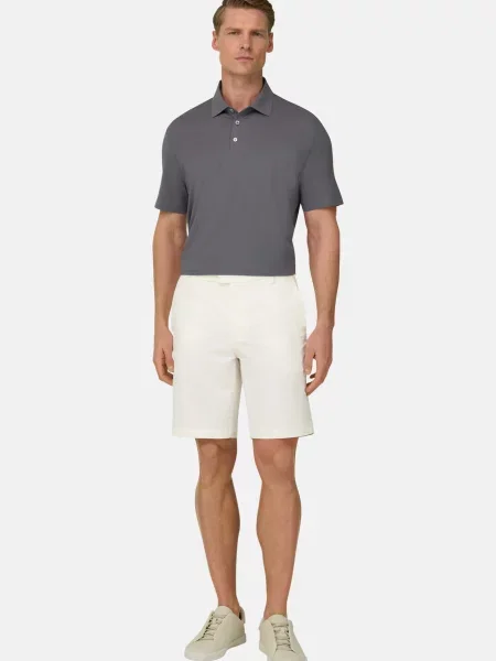 Boggi Milano Pantaloni eleganți alb