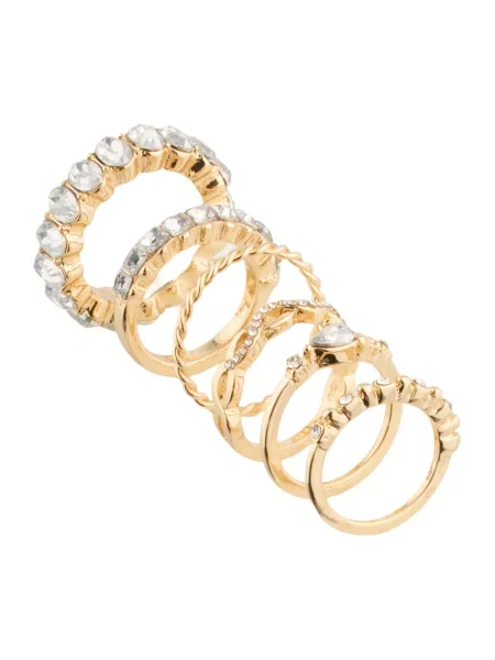 Studioselect Inele / transparent auriu