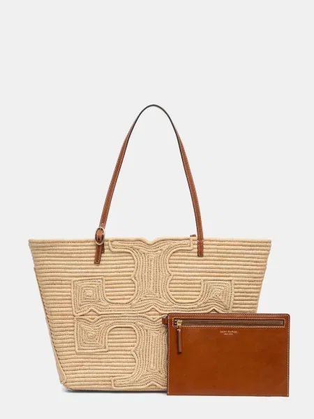 Tory Burch geantă shopper pentru femei Ella bej