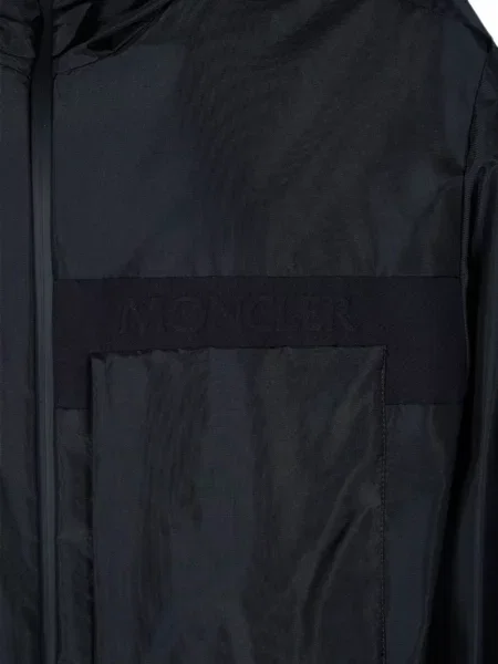 Geacă Moncler cu imagine albastru