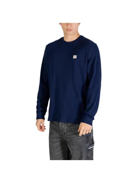 Tričko Calvin Klein Jeans modrá