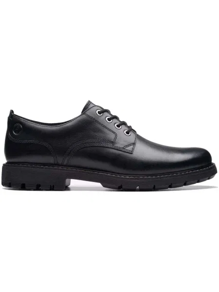 Pantofi Clarks cu legături negru