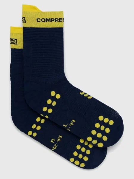 Nogavice Compressport Pro Racing Socks Run High modra
