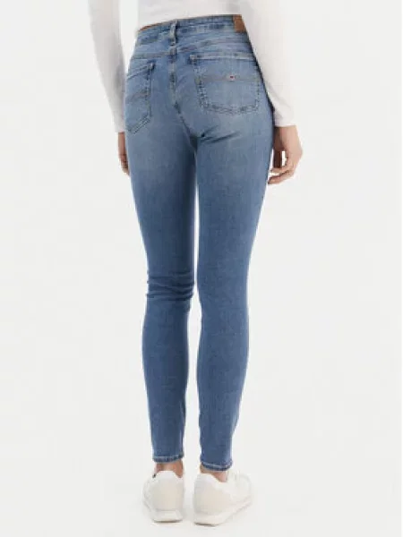 Tommy Jeans Jeans hlače Sophie Skinny Fit modra