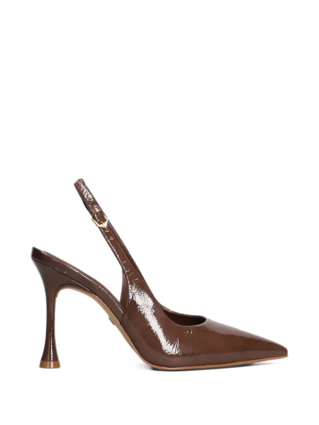 Pantofi cu toc Carrano slingback maro