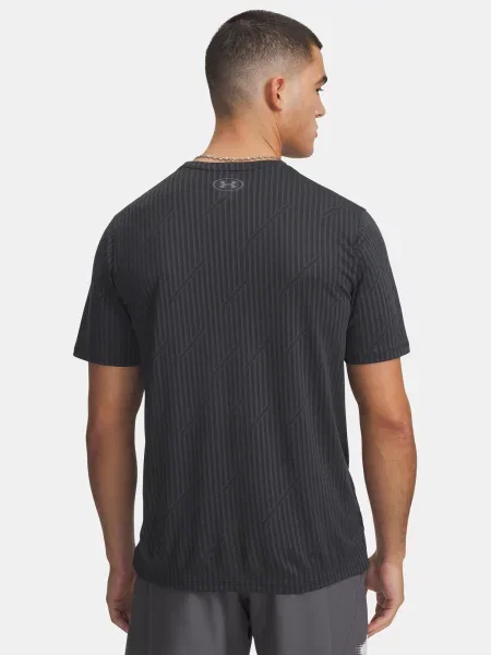 Majica Under Armour iz žakarda črna