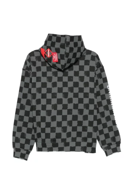 Dětska mikina s kapucí Sprayground šedá