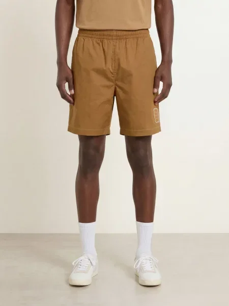 Lacoste Šortky S Volným Střihem světle hnědá