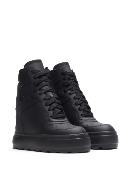 Sneakerși Casadei cu pană negru