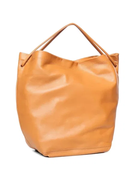 Top Biasia din piele maro