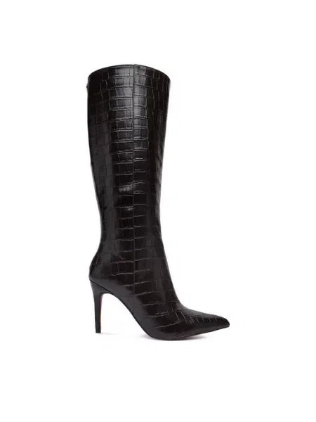 Μπότες Nine West 01 Σκούρο καφέ