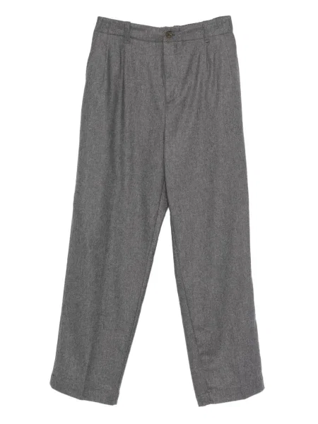 Pantaloni Myths plisate gri