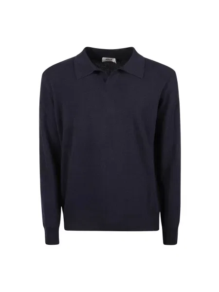 Sweter Altea wełniany niebieski