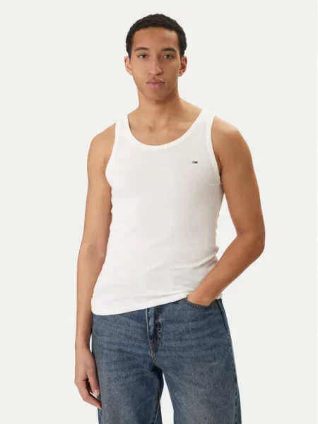 Tommy Jeans Tricou alb