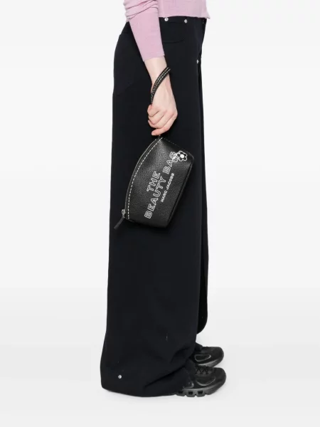 Geantă Marc Jacobs cu imagine negru