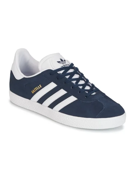 ADIDAS ORIGINALS Sportcipő Gazelle tengerészkék / arany / fehér kék