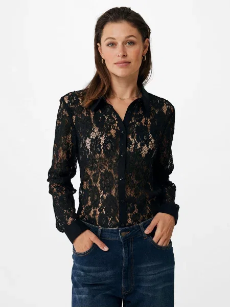 Сорочки MEXX бавовна/поліамід чорний