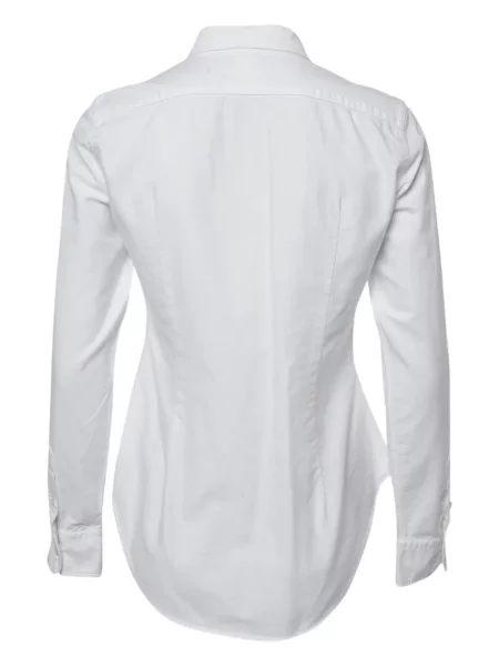 Polo Polo Ralph Lauren cu broderie gri