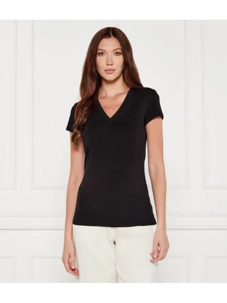 Armani Exchange Tricou negru