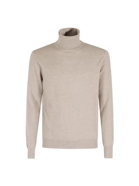 Sweter Malo z kaszmiru beżowy