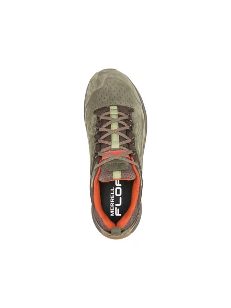 Pánske turistické topánky Merrell Moab Speed 2 Ltr Wp olive zelená