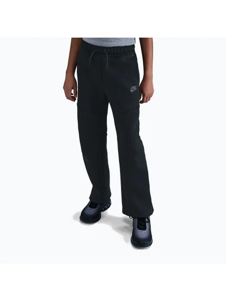 Gyerek nadrág Nike Sportswear Tech Fleece black/black. Méret: fekete