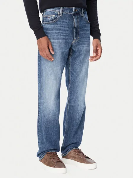 Tommy Jeans Džinsai Rayn Straight Leg mėlyna