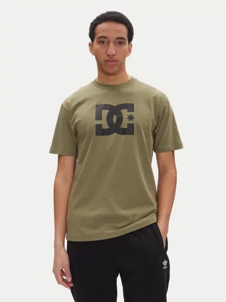 DC Shoes T-Shirt Heritage Fit zielony