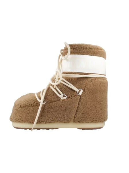 Moon Boot cizme de iarnă MB ICON LOW FLEECE maro