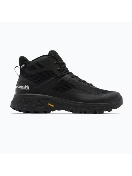Încălțăminte de trekking pentru bărbați Columbia Tellurix Titanum Outdry Mid black/black negru