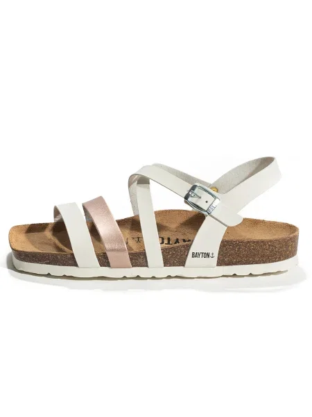 Bayton Sandale Gerone auriu roz alb