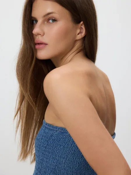 Reserved Міді-сукня з синій