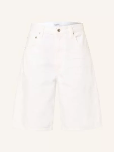 Citizens Of Humanity Szorty Jeansowe Court weiss białe