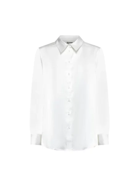 Koszula Silvian Heach retro biała