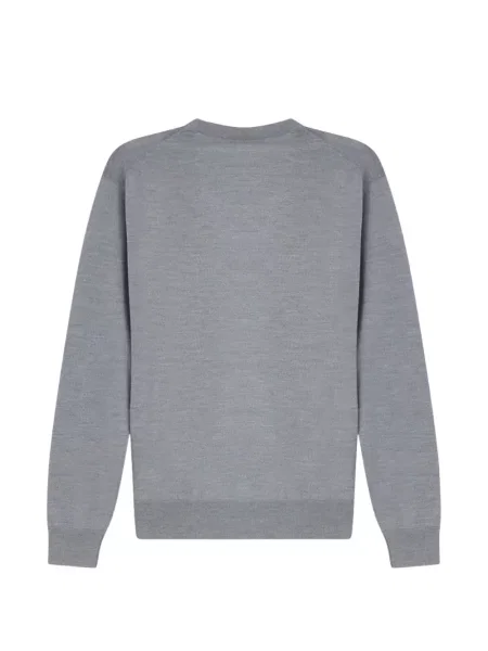 Džemper Bramani Cashmere od kašmira s okruglim izrezom siva