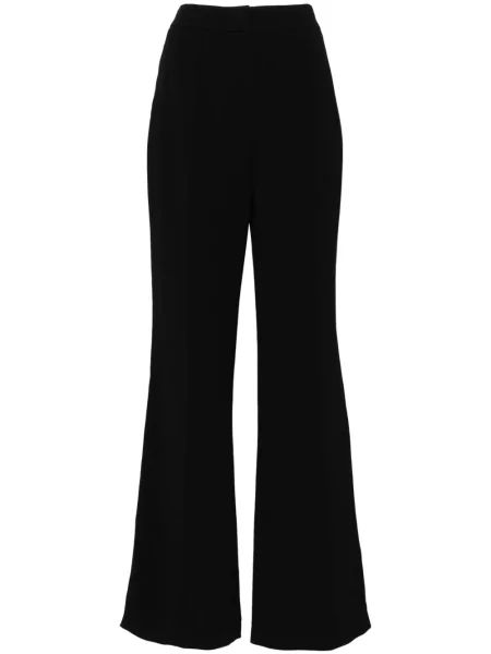 Pantaloni Elie Saab din crep negru