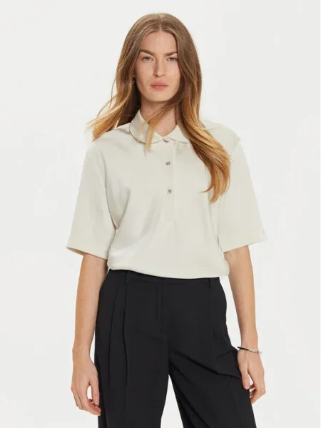 Calvin Klein Blúz Ekru