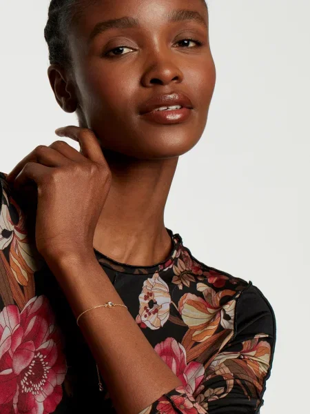 Ted Baker Zapestnica SARSAA zlata / transparentna