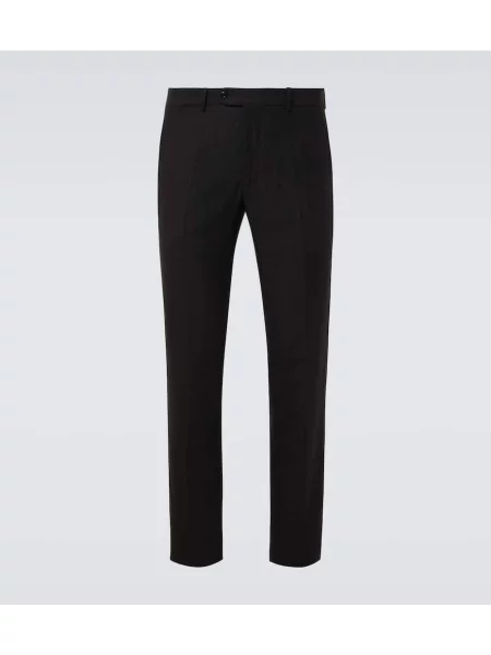 Pantaloni Rubinacci de lână negru