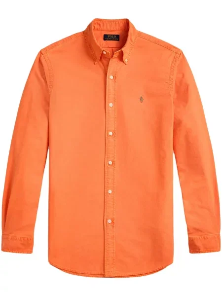 Плетени карирани долнища на бански Polo Ralph Lauren бродирани синьо