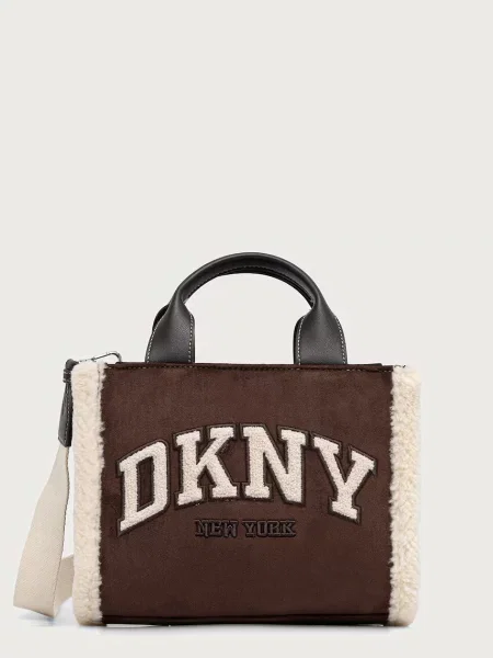 DKNY geantă crossbody pentru femei maro