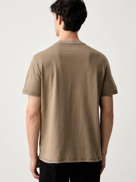 Guess T-shirt damski beżowa