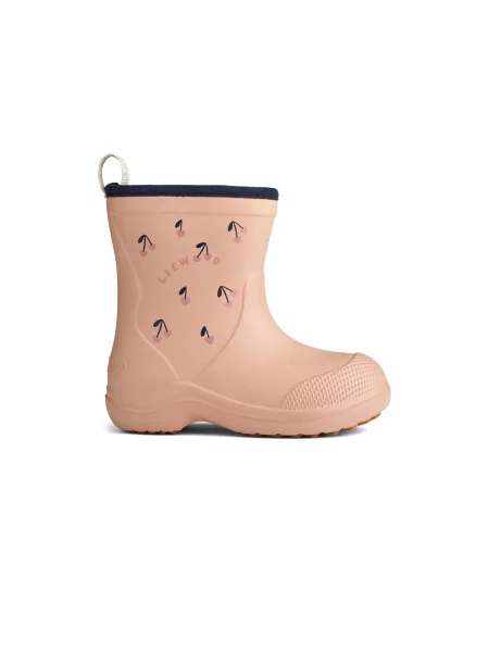 Liewood Cizme de cauciuc Aston rosé / roz pal negru