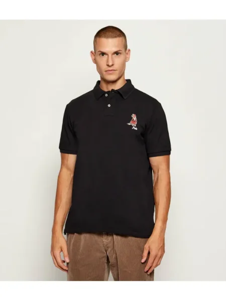 POLO RALPH LAUREN Polo | Custom slim fit negru