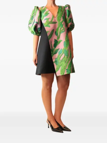 Rochie mini Stine Goya cu imagine roz