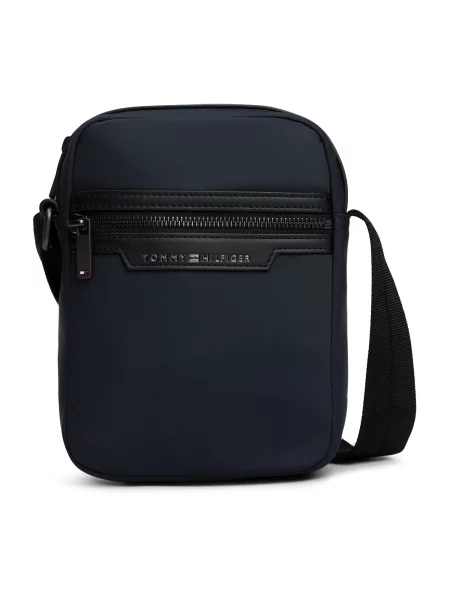 TOMMY HILFIGER Geantă de umăr închis albastru